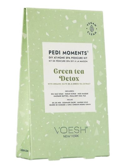 VOESH Pedi Moments zestaw do 4-etapowego pedicure Green Tea Detox