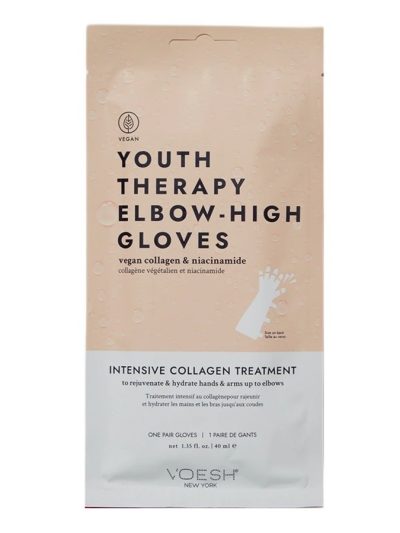 VOESH Youth Therapy Elbow-High Gloves długie rękawiczki pielęgnujące z kolagenem 1 para