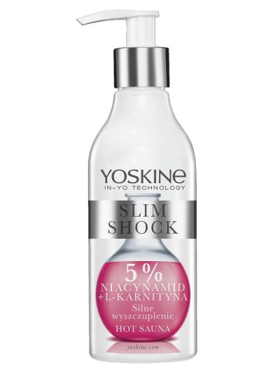 Yoskine Slim Shock balsam wyszczuplający 5% Niacynamid + L-Karnityna 200ml