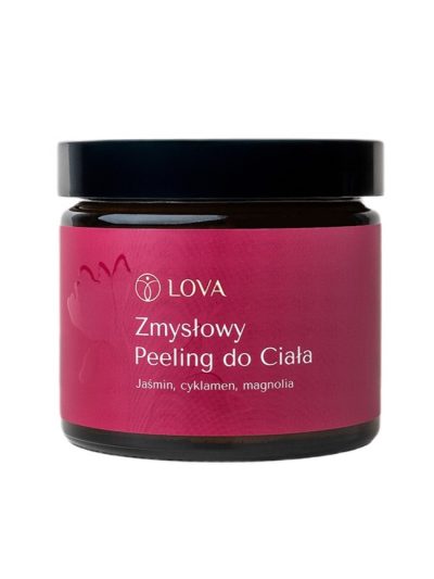 LOVA Zmysłowy peeling do ciała Jaśmin Cyklamen Magnolia 250ml