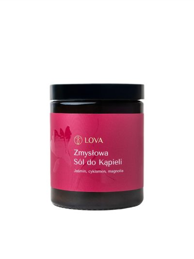 LOVA Zmysłowa sól do kąpieli Jaśmin Cyklamen Magnolia 180g