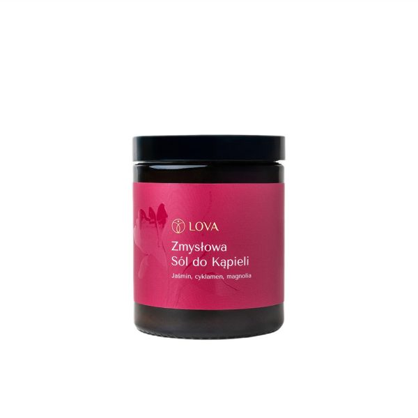 LOVA Zmysłowa sól do kąpieli Jaśmin Cyklamen Magnolia 180g