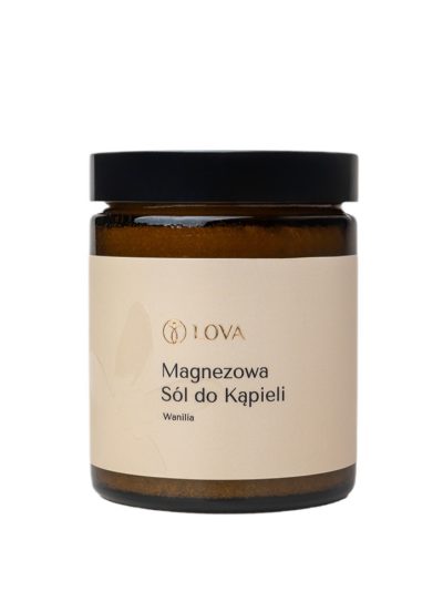LOVA Magnezowa sól do kąpieli Wanilia 180g