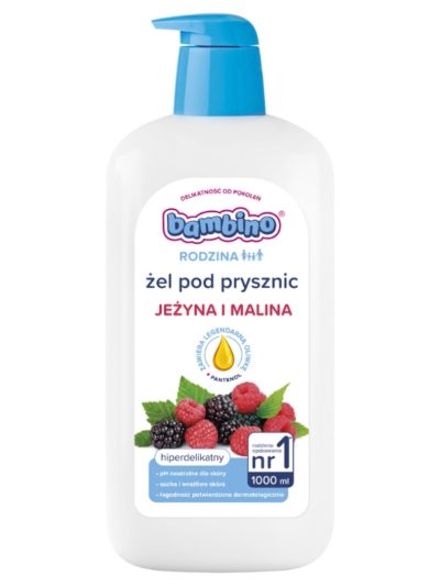 Bambino Rodzina żel pod prysznic hiperdelikatny Jeżyna i Malina 1000ml