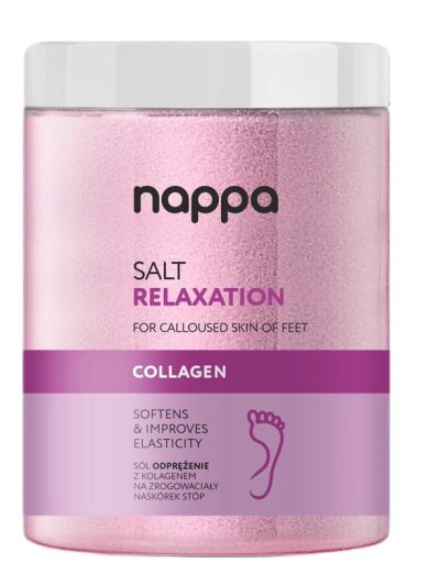 Silcare Nappa lawendowa sól odprężenie na zrogowaciały naskórek stóp 1250g