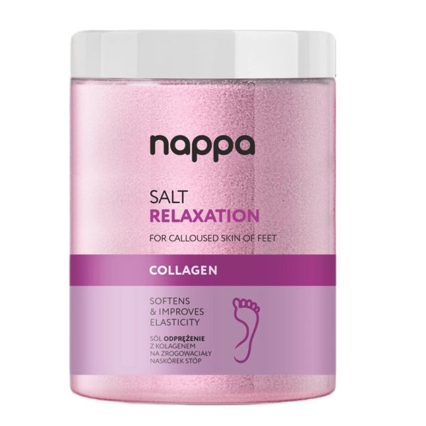 Silcare Nappa lawendowa sól odprężenie na zrogowaciały naskórek stóp 1250g