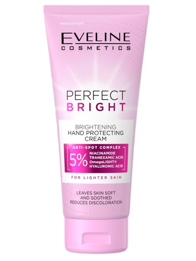 Eveline Cosmetics Perfect Bright rozjaśniający krem ochronny do rąk 100ml