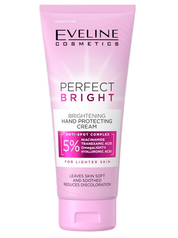 Eveline Cosmetics Perfect Bright rozjaśniający krem ochronny do rąk 100ml