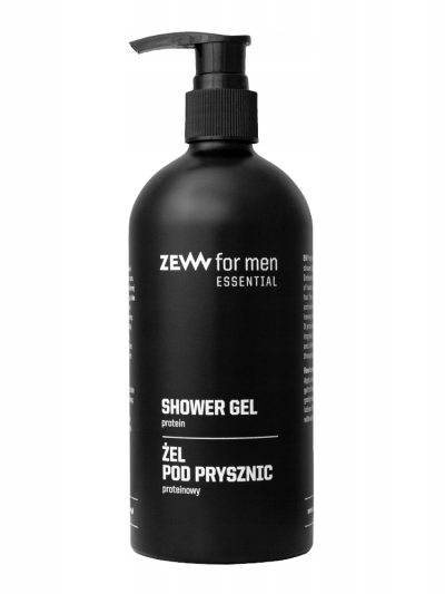 Zew For Men Essential naturalny żel pod prysznic z proteinami 400ml