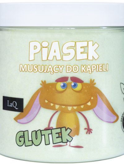 LaQ Piasek musujący do kąpieli Glutek 190g