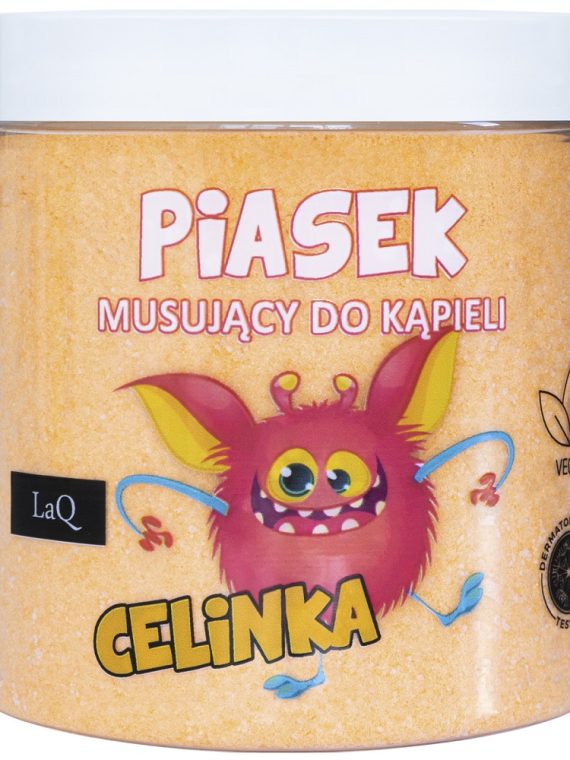 LaQ Piasek musujący do kąpieli Celinka 190g