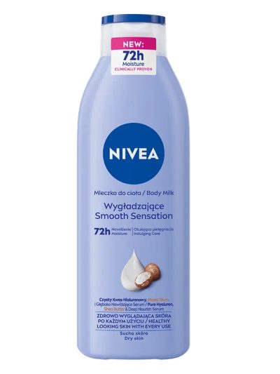 Nivea Smooth Sensation wygładzające mleczko do ciała 250ml