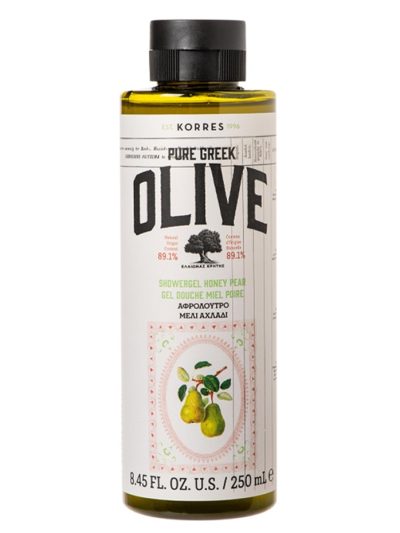 Korres Pure Greek Olive żel pod prysznic Honey & Pear 250ml