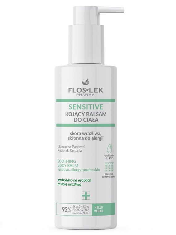 Floslek Sensitive kojący balsam do ciała 175ml