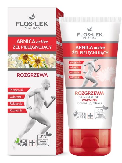 Floslek Arnica Active rozgrzewający żel pielęgnujący 100ml