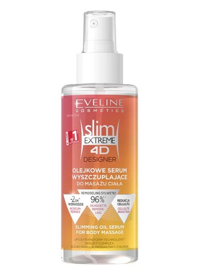 Eveline Cosmetics Slim Extreme 4D Designer olejkowe serum wyszczuplające do masażu ciała 150ml