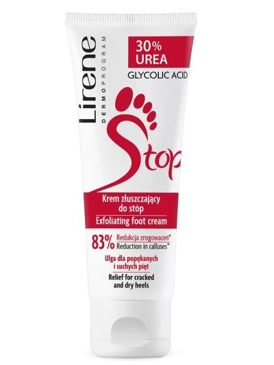 Lirene Krem złuszczający do stóp 75ml