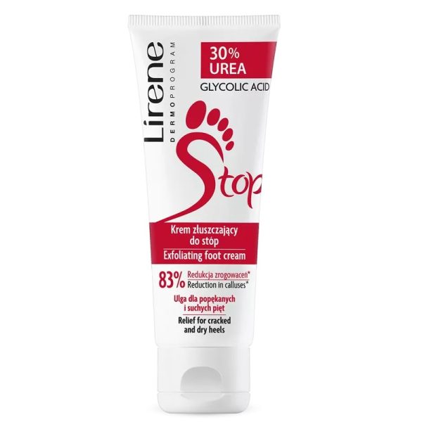 Lirene Krem złuszczający do stóp 75ml