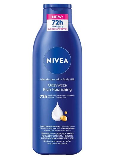 Nivea Odżywcze mleczko do ciała 250ml