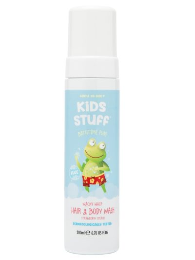 Kids Stuff Whacky Whip Hair & Body Wash pianka do mycia ciała i włosów Blue 200ml