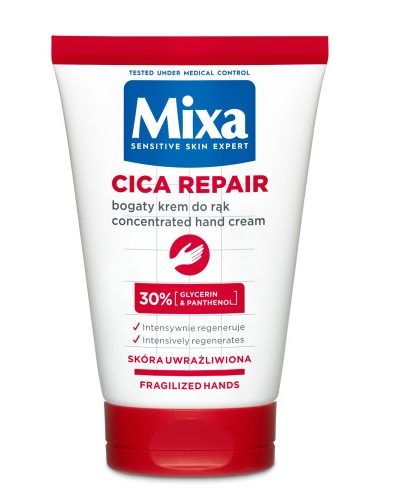 MIXA Cica Repair bogaty krem do rąk 50ml