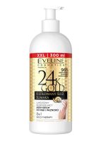 Eveline Cosmetics 24K Gold luksusowy regenerujący krem-serum do rąk 300ml