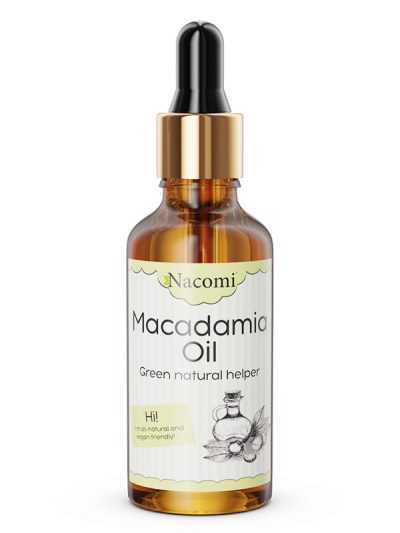 Nacomi Macadamia Oil olej macadamia z pipetą 50ml