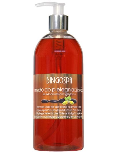 BingoSpa Mydło w płynie do pielęgnacji stóp ze skłonnością do grzybicy 500ml