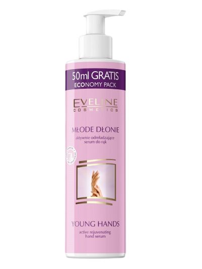 Eveline Cosmetics Młode Dłonie aktywnie odmładzające serum do rąk 245ml