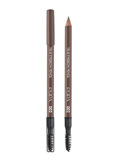 Pupa Milano True Eyebrow Pencil kredka do brwi 002 Brown 1.08g