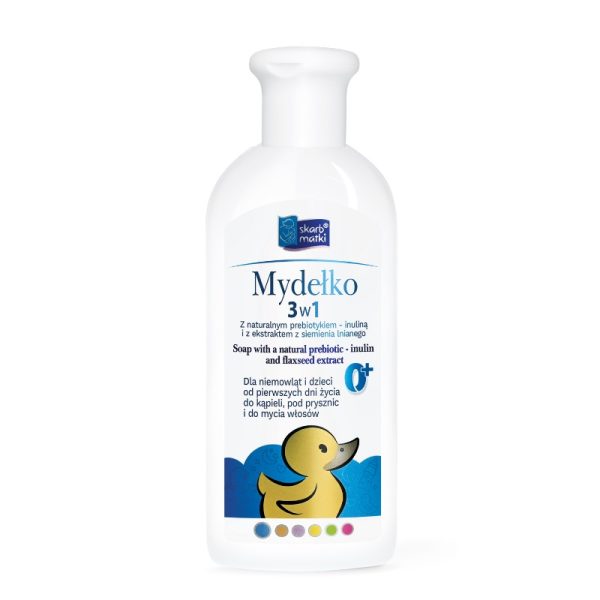 Skarb Matki Mydełko 3w1 dla niemowląt i dzieci 250ml