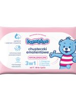 Bambino Chusteczki emolientowe 3w1 57szt.