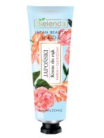 Bielenda Japan Beauty japoński krem do rąk Kamelia + Olejek ryżowy 50ml