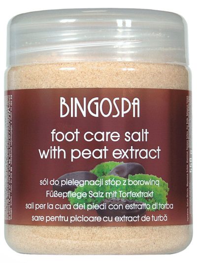 BingoSpa Sól do stóp z borowiną 550g