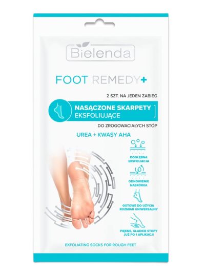 Bielenda Foot Remedy nasączone skarpety eksfoliujące do zrogowaciałych stóp