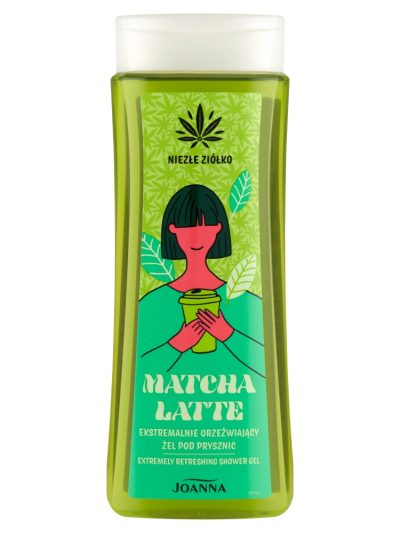 Joanna Niezłe Ziółko ekstremalnie orzeźwiający żel pod prysznic Matcha Latte 300ml