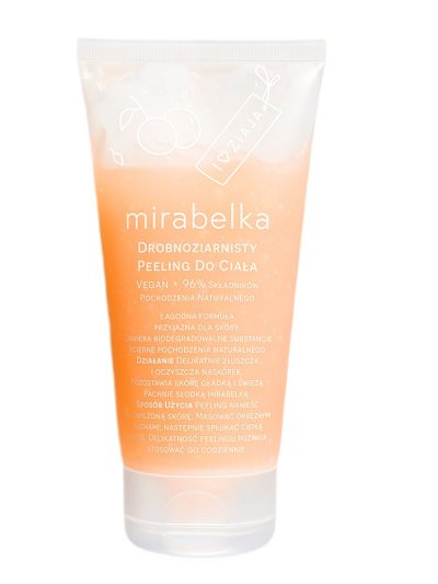 Ziaja Mirabelka drobnoziarnisty peeling do ciała 160ml