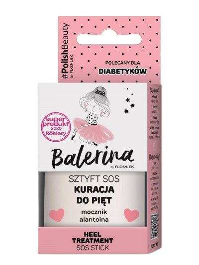 Floslek Balerina sztyft SOS kuracja do pięt 20g