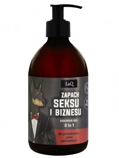 LaQ Żel pod prysznic 8w1 Doberman Exlusive 500ml