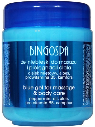 BingoSpa Żel niebieski do masażu i pielęgnacji ciała 500g