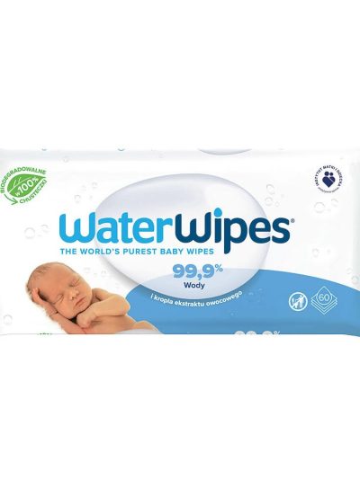 WaterWipes BIO chusteczki nawilżane dla dzieci 60szt.