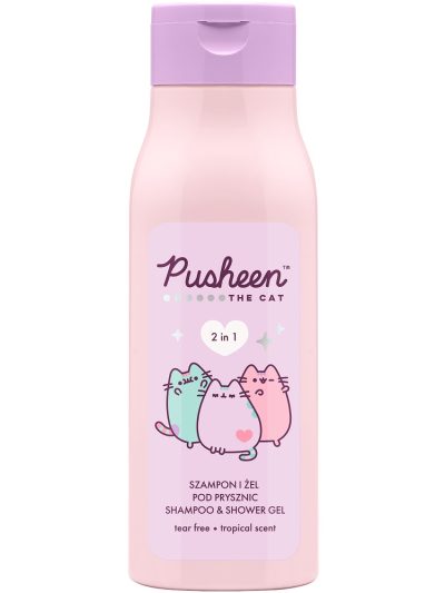 Pusheen Shampoo & Shower Gel szampon i żel pod prysznic 2w1 400ml