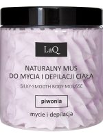LaQ Naturalny mus do mycia i depilacji ciała Piwonia 250ml