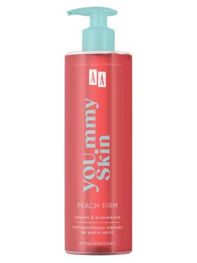 AA YOU.mmy Peach Firm multinawilżający olejkowy żel pod prysznic 400ml