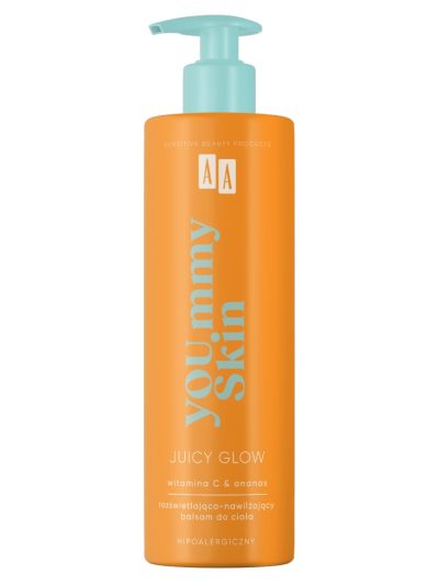 AA YOU.mmy Juicy Glow rozświetlająco-nawilżający balsam bo ciała 400ml