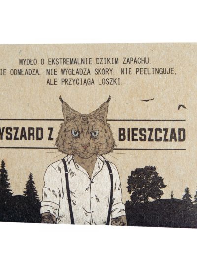 LaQ Ryszard z Bieszczad mydło dla facetów w kostce 85g