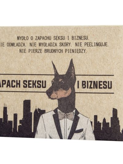 LaQ Doberman mydło dla facetów w kostce 85g