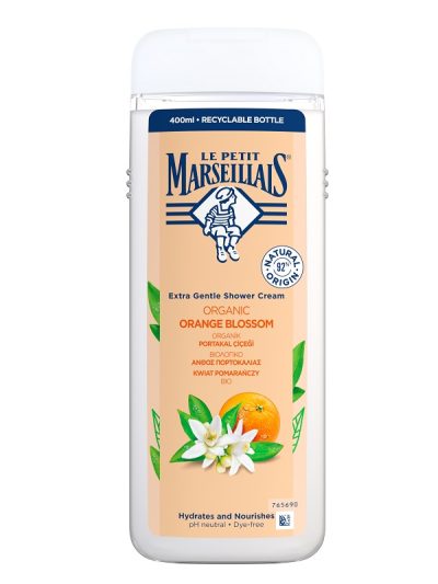 Le Petit Marseillais Żel pod prysznic Kwiat Pomarańczy Bio 400ml