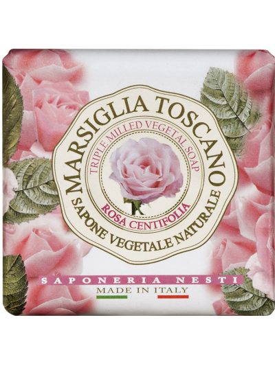 Nesti Dante Marsiglia Toscano Rosa Centifolia naturalne mydło toaletowe 200g