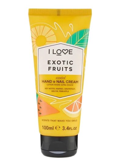 I Love Scented Hand & Nail Cream nawilżający krem do dłoni i paznokci Exotic Fruit 100ml